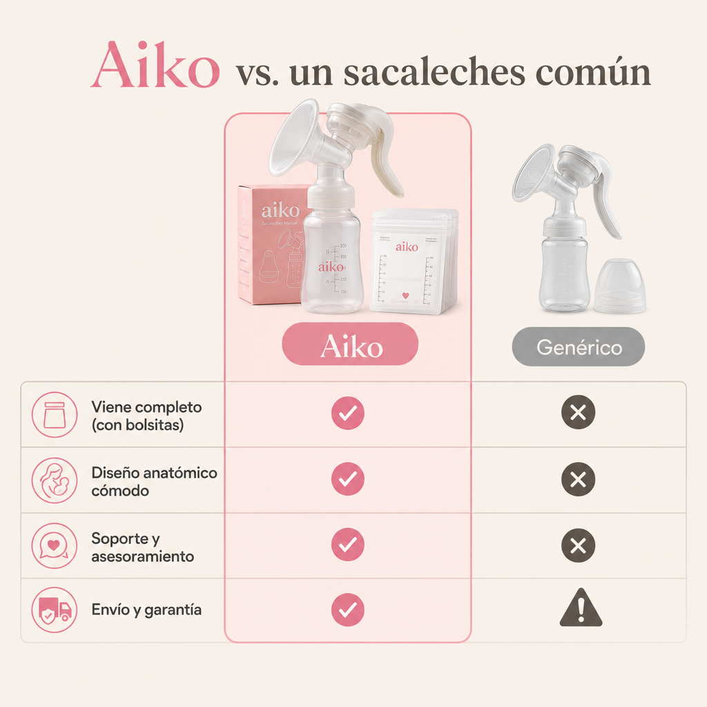 Aiko vs genérico: comparativa